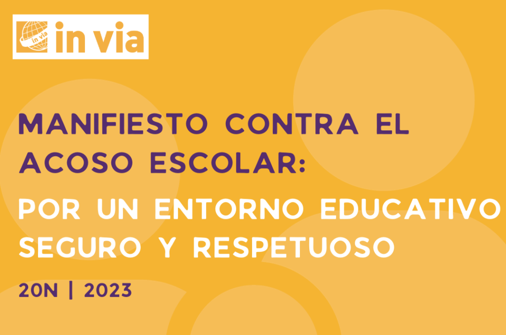 Manifiesto contra el acoso escolar: Por un entorno educativo seguro y ...