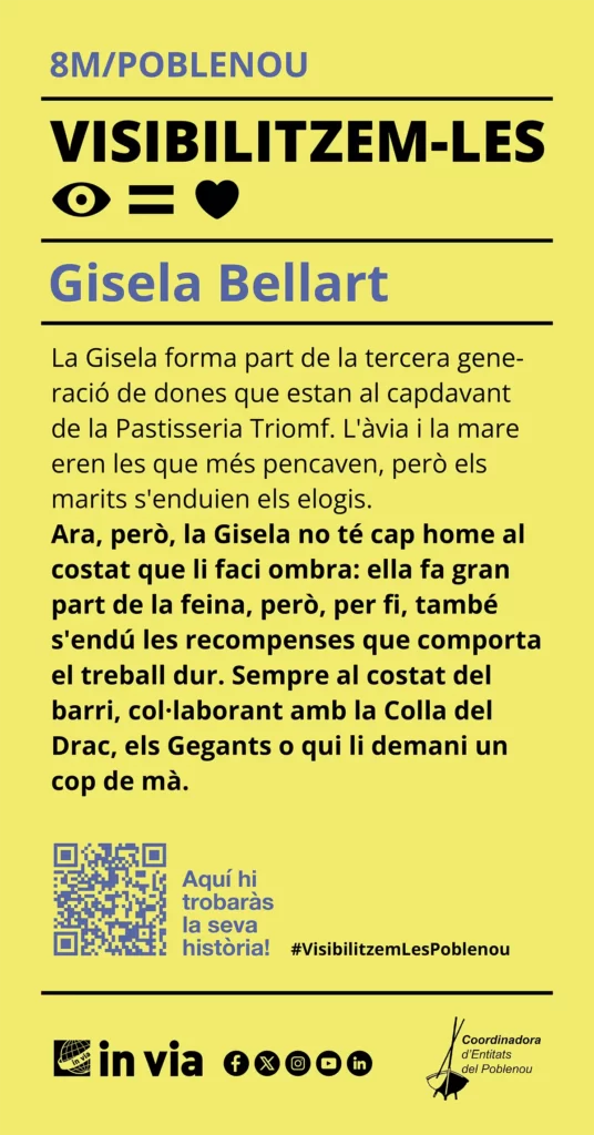 8M/Poblenou: Gisela Bellart
