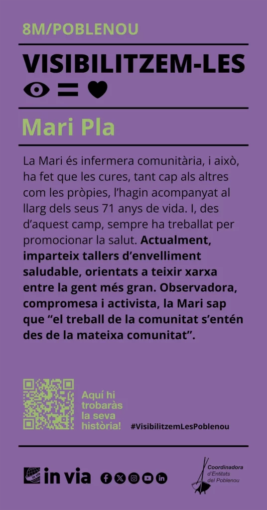 8M/Poblenou: Mari Pla